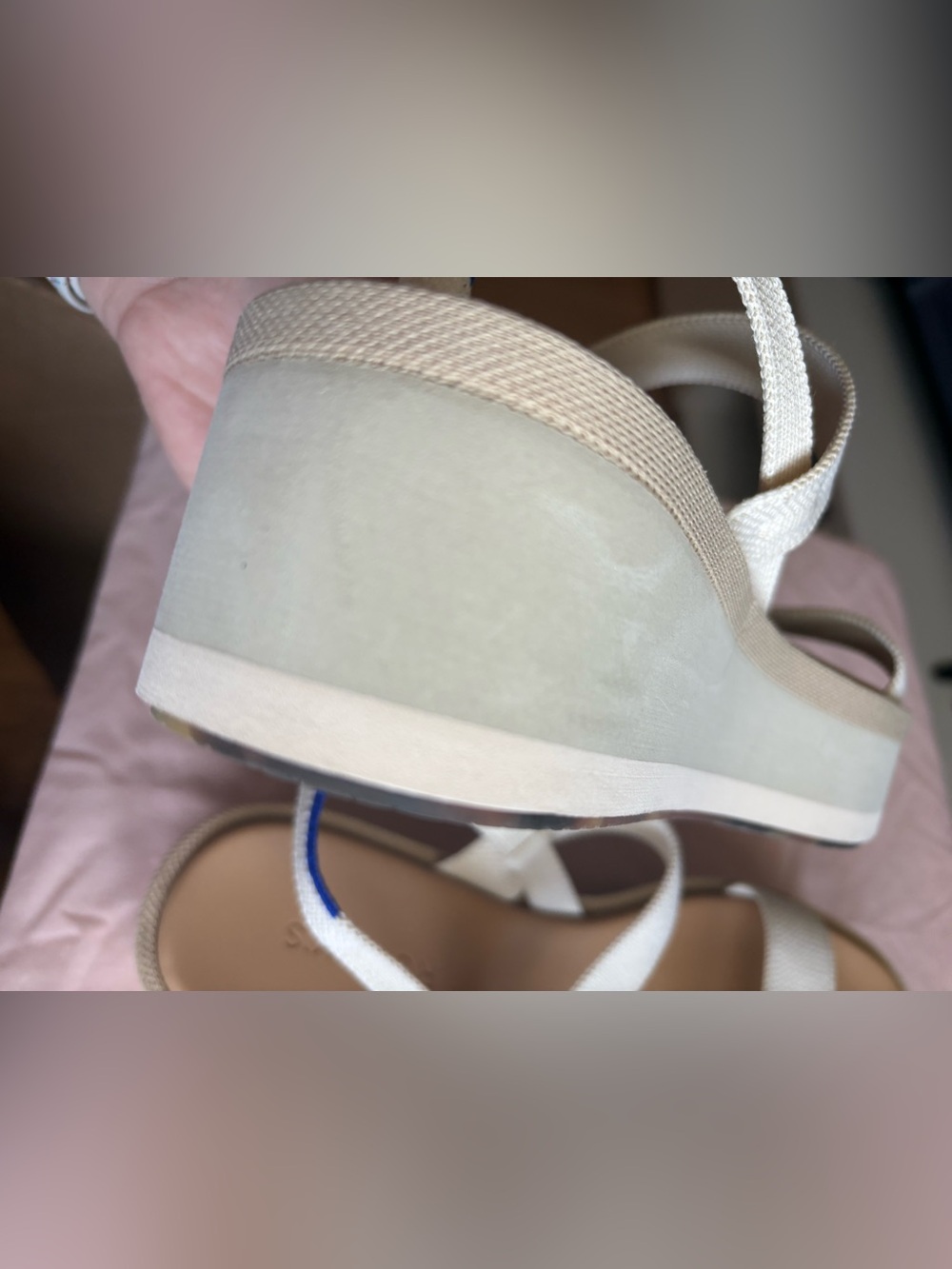 Rothy's Cream Sandals - Picture 5 of 5